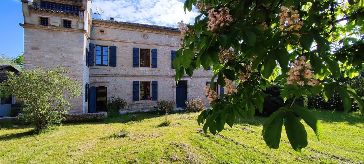 Domaine Les Garrigues Bed & Breakfast Puygaillard-de-Quercy Dış mekan fotoğraf